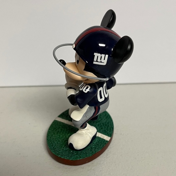 Hamilton Collection New York Giants Mickey Mouse Figure Collectible Rare New - Picture 3 of 11